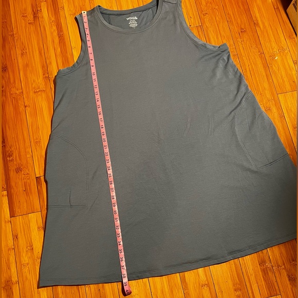 Wool& Sierra Tank Dress Blue Size 2X - Picture 13 of 14